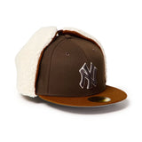 NEW ERA 59FIFTY Dog Ear ドッグイヤー ニューヨーク・ヤンキース ウォルナット/トーステッドピーナッツ【15137328】