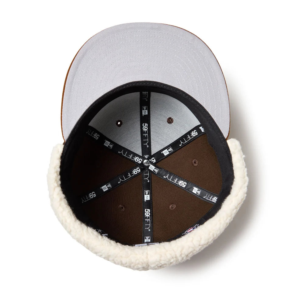 NEW ERA 59FIFTY Dog Ear ドッグイヤー ニューヨーク・ヤンキース ウォルナット/トーステッドピーナッツ【15137328】