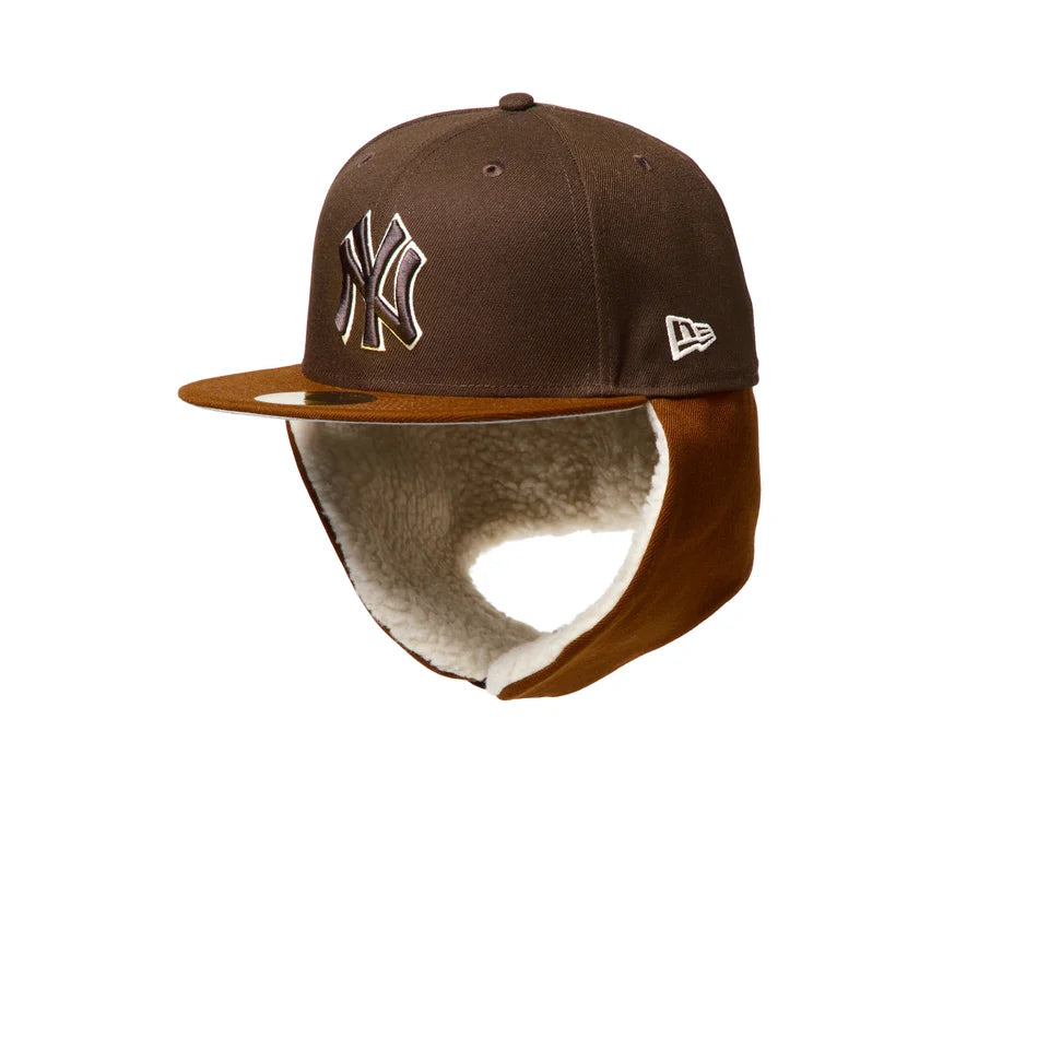 NEW ERA 59FIFTY Dog Ear ドッグイヤー ニューヨーク・ヤンキース ウォルナット/トーステッドピーナッツ【15137328】