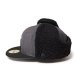 NEW ERA 59FIFTY Dog Ear ドッグイヤー ロサンゼルス・ドジャース ヘザーグラファイト/ブラック【15137329】