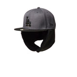 NEW ERA 59FIFTY Dog Ear ドッグイヤー ロサンゼルス・ドジャース ヘザーグラファイト/ブラック【15137329】