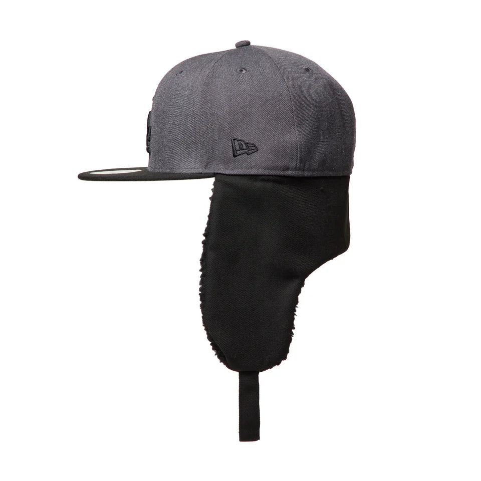 NEW ERA 59FIFTY Dog Ear ドッグイヤー ロサンゼルス・ドジャース ヘザーグラファイト/ブラック【15137329】