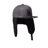 NEW ERA 59FIFTY Dog Ear ドッグイヤー ロサンゼルス・ドジャース ヘザーグラファイト/ブラック【15137329】