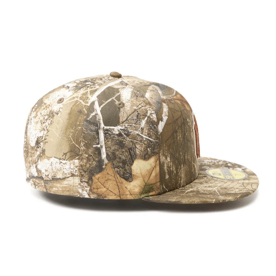 NEW ERA 59FIFTY MLB Real Tree Camo ニューヨーク・ヤンキース リアルツリーカモ【15137353】