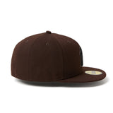 NEW ERA 59FIFTY MLB Metallic Pewter ニューヨーク・ヤンキース バーントウッド【15137357】
