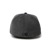 NEW ERA  59FIFTY Corduroy コーデュロイ ロサンゼルス・ドジャース グレー【15137383】