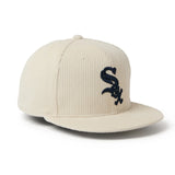 NEW ERA 59FIFTY Corduroy コーデュロイ シカゴ・ホワイトソックス アイボリー【15137390】