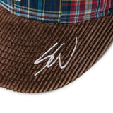 NEW ERA 9THIRTY Sean Wotherspoon ニューヨーク・メッツ マドラスチェック ブラウンコーデュロイバイザー【15156446】