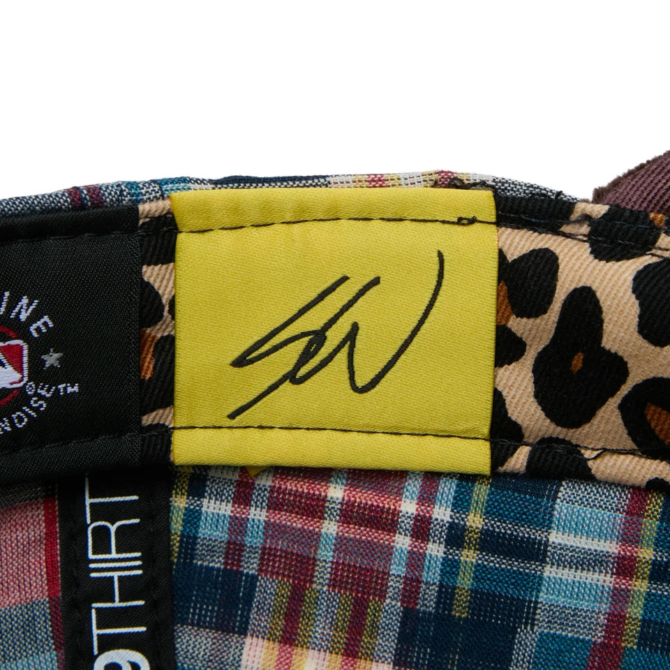 NEW ERA 9THIRTY Sean Wotherspoon ニューヨーク・メッツ マドラスチェック ブラウンコーデュロイバイザー【15156446】