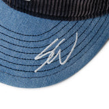NEW ERA 9THIRTY Sean Wotherspoon ロサンゼルス・ドジャース ネイビーコーデュロイ ウォッシュドデニムバイザー【15156447】