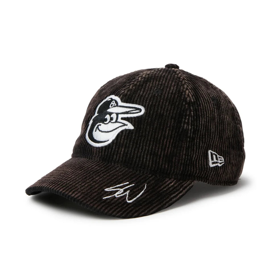 NEW ERA 9THIRTY Sean Wotherspoon ボルティモア・オリオールズ Faded Corduroy コーデュロイ ブラック【15156448】
