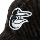 NEW ERA 9THIRTY Sean Wotherspoon ボルティモア・オリオールズ Faded Corduroy コーデュロイ ブラック【15156448】