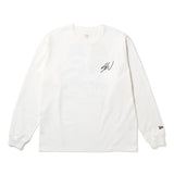 NEW ERA 長袖 ウォッシュドコットン Tシャツ Sean Wotherspoon オフホワイト【15159372】