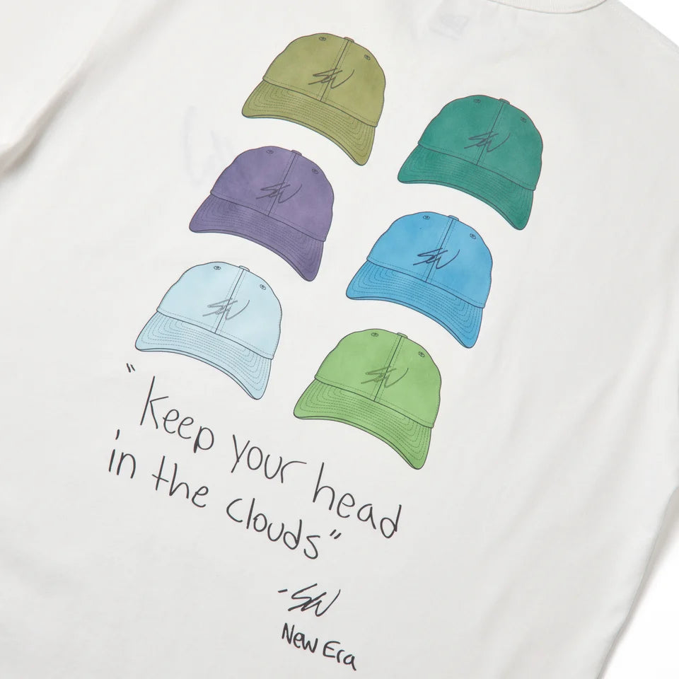 NEW ERA 長袖 ウォッシュドコットン Tシャツ Sean Wotherspoon オフホワイト【15159372】