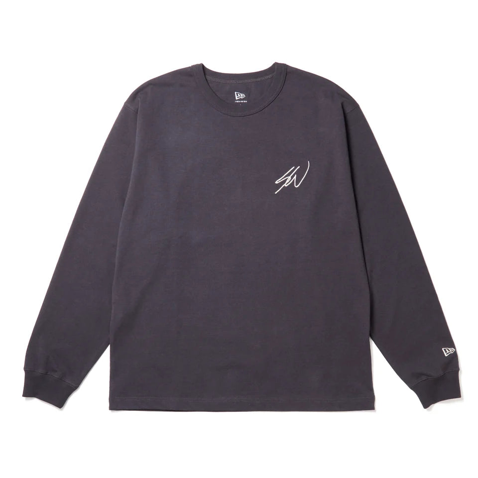 NEW ERA 長袖 ウォッシュドコットン Tシャツ Sean Wotherspoon グラファイト【15159373】