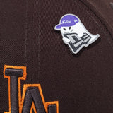 NEW ERA 9FORTY Halloween ロサンゼルス・ドジャース バーントウッド/ダークシウィード【15229097】