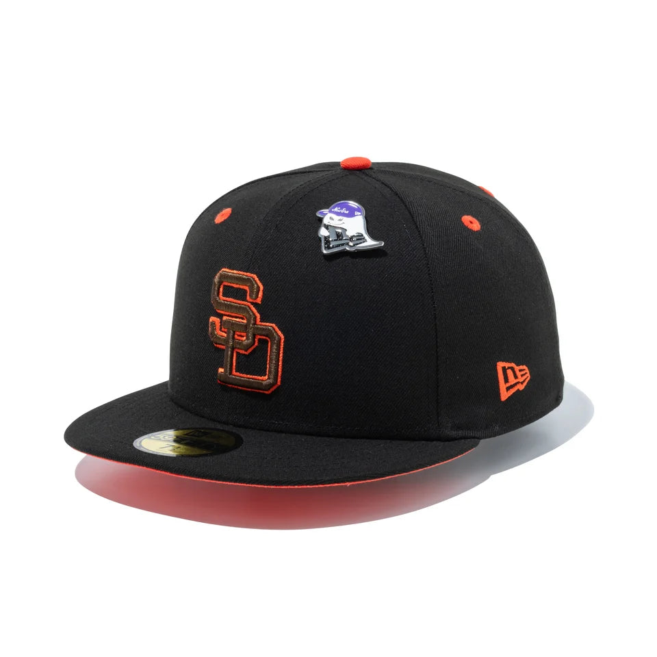 NEW ERA 59FIFTY Halloween サンディエゴ・パドレス ブラック/オレンジ【15229107】