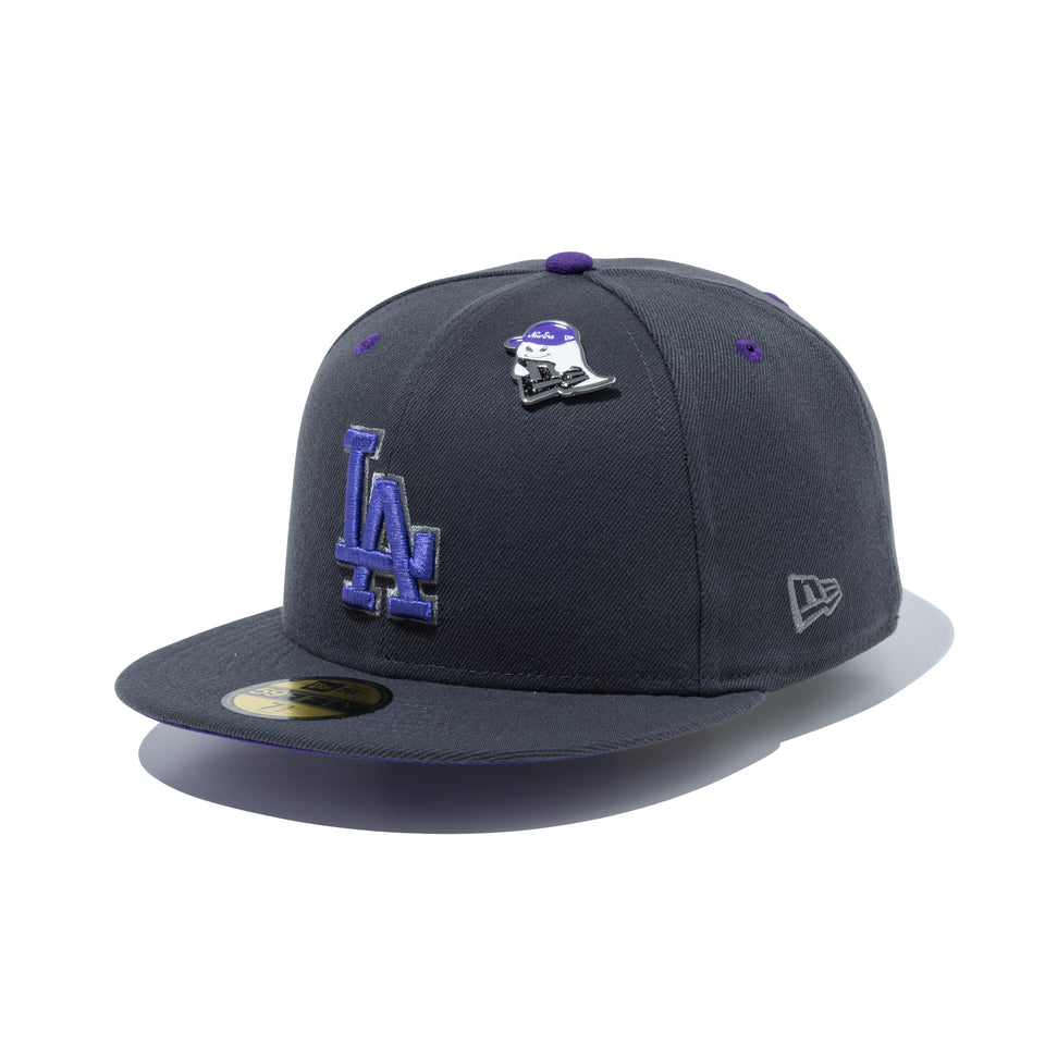 NEW ERA 59FIFTY Halloween ロサンゼルス・ドジャース ダークグラファイト/ディープパープル【15229109】