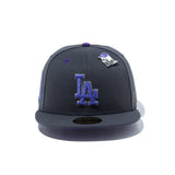 NEW ERA 59FIFTY Halloween ロサンゼルス・ドジャース ダークグラファイト/ディープパープル【15229109】