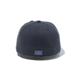 NEW ERA 59FIFTY Halloween ロサンゼルス・ドジャース ダークグラファイト/ディープパープル【15229109】