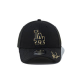 NEW ERA 9FORTY Japan Players Signature ロサンゼルス・ドジャース 山本由伸 ブラック/ゴールド【15372624】