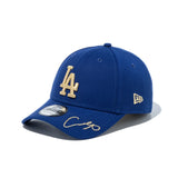 NEW ERA 9FORTY Japan Players Signature ロサンゼルス・ドジャース 大谷翔平 ダークロイヤル/ゴールド【15372625】