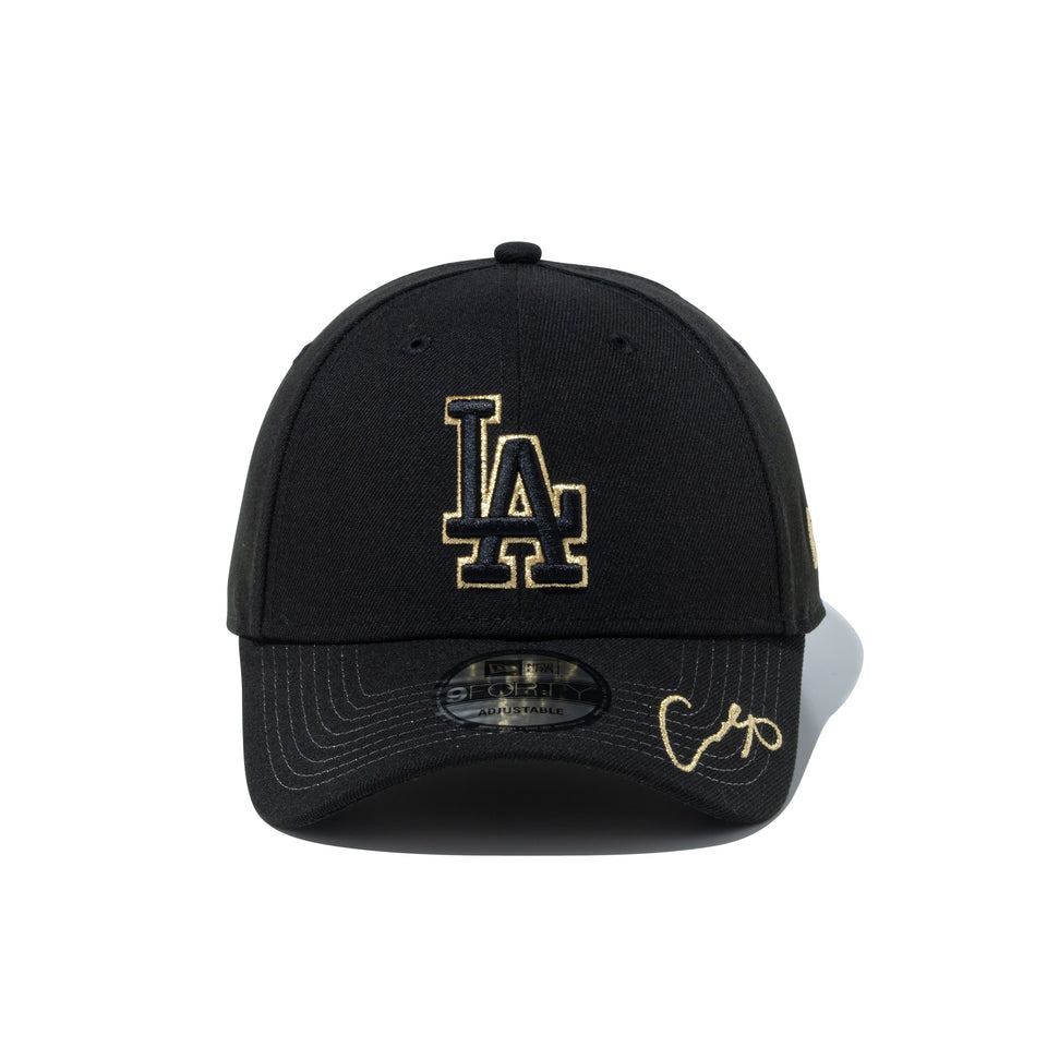 NEW ERA 9FORTY Japan Players Signature ロサンゼルス・ドジャース 大谷翔平 ブラック/ゴールド【15372626】