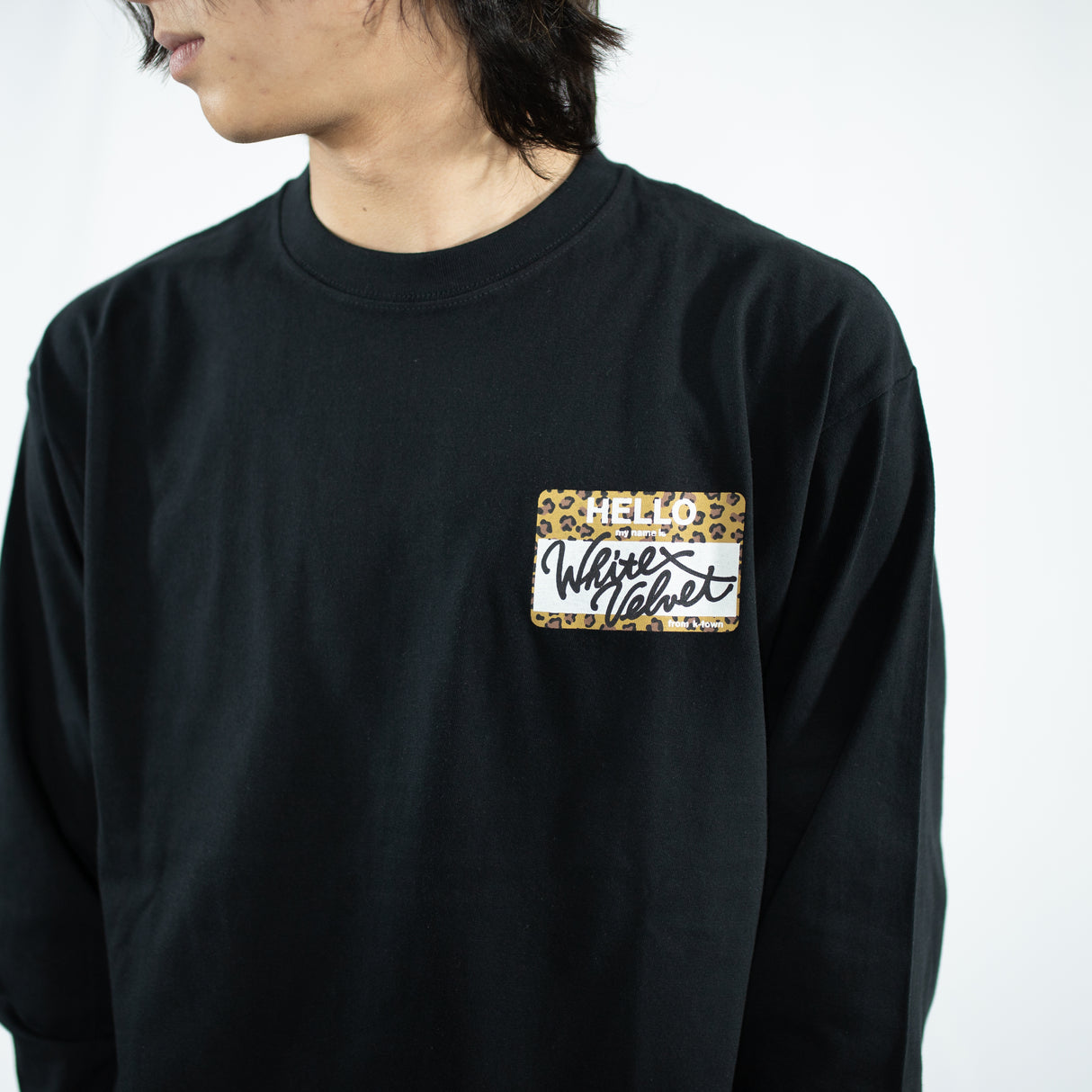 WHITE VELVET "My Name Is Leopard" L/S Tee/ホワイト ベルベット "マイネームイズ レオパード" ロングスリーブTシャツ
