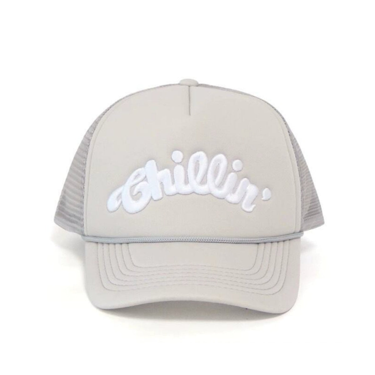 CHILLIN' -LOGO 5PANEL MESH CAP-