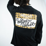 WHITE VELVET "My Name Is Leopard" L/S Tee/ホワイト ベルベット "マイネームイズ レオパード" ロングスリーブTシャツ