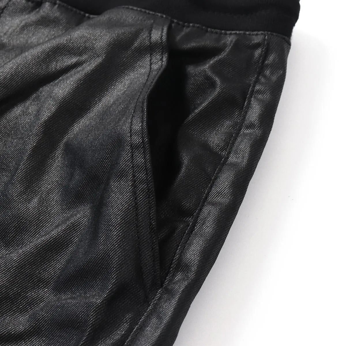 mnml（ミニマル）Cargo Drawcord Pants Waxed Black 25ml-aw470p