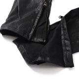 mnml（ミニマル）Cargo Drawcord Pants Waxed Black 25ml-aw470p