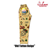 Chef Pants Old Tattoo Beige