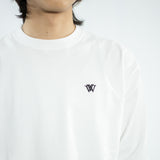 WHITE VELVET "Mini WV Logo" L/S Tee/ホワイト ベルベット "ミニWVロゴ" ロングスリーブTシャツ