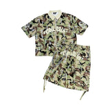 CHILLIN' -Camo Open Zip Shirts-　　　