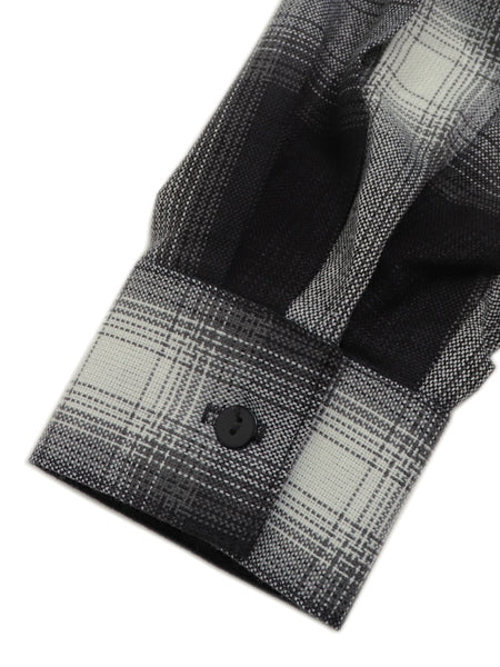 CALTOP L/S SHIRT BLACK/IVORY