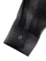 CALTOP L/S SHIRT BLACK/CHARCOL