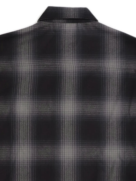 CALTOP L/S SHIRT BLACK/CHARCOL
