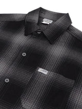 CALTOP L/S SHIRT BLACK/CHARCOL