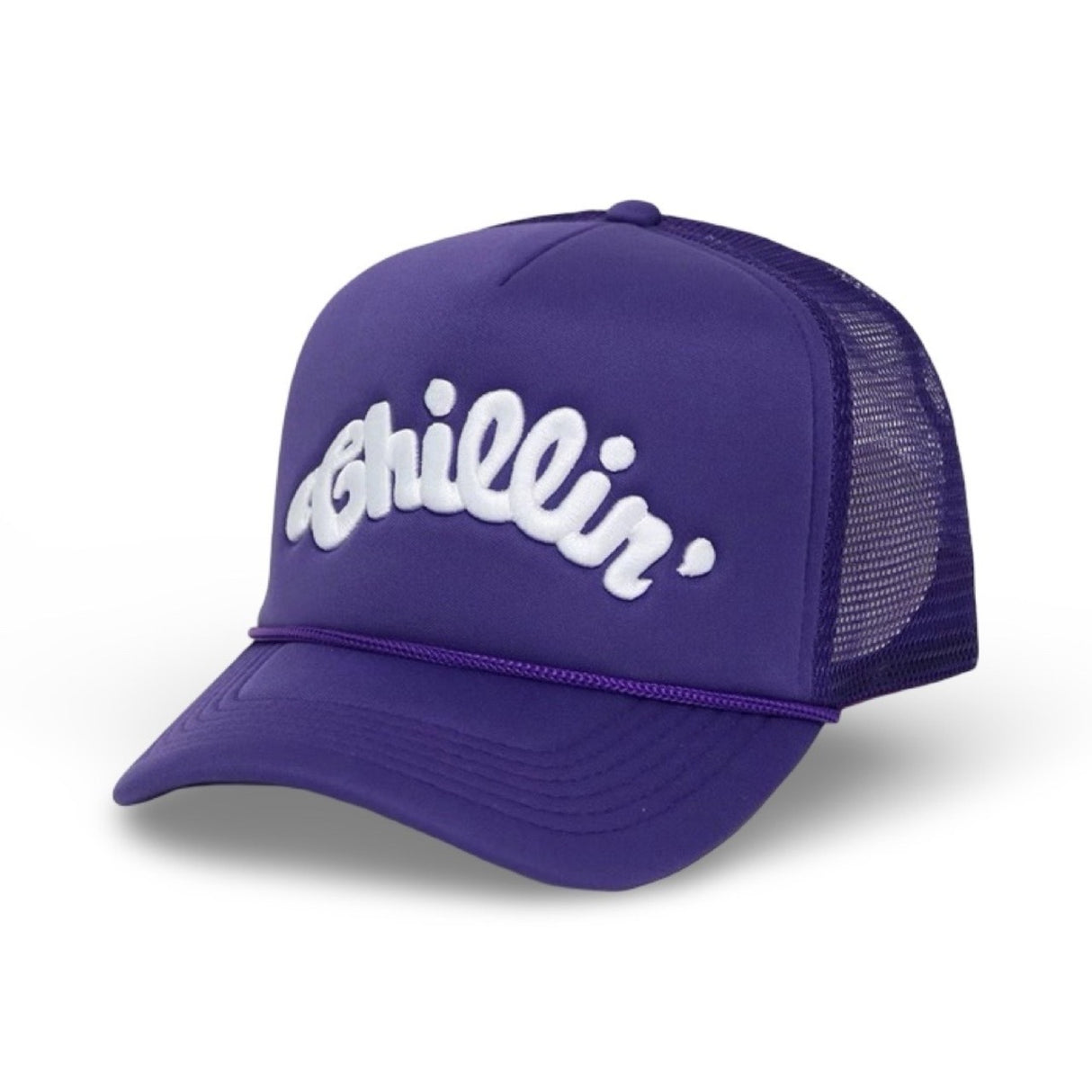 CHILLIN' -LOGO 5PANEL MESH CAP-