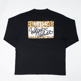 WHITE VELVET "My Name Is Leopard" L/S Tee/ホワイト ベルベット "マイネームイズ レオパード" ロングスリーブTシャツ