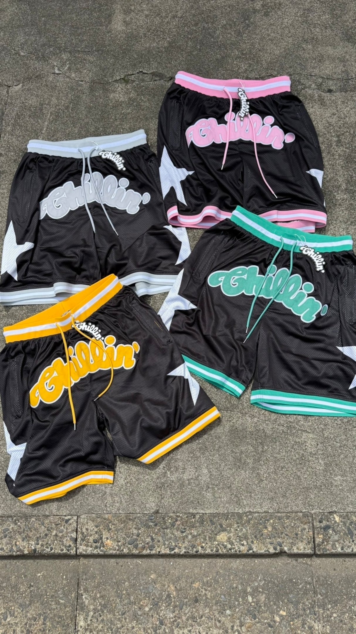 CHILLIN'  BASKETBALL SHORTS