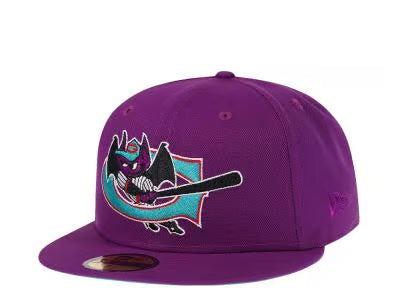 【海外買付品】NEW ERA 59FIFTY GREENSBORO BATS PURPLE