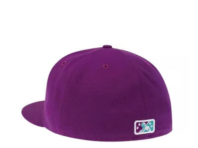 【海外買付品】NEW ERA 59FIFTY GREENSBORO BATS PURPLE