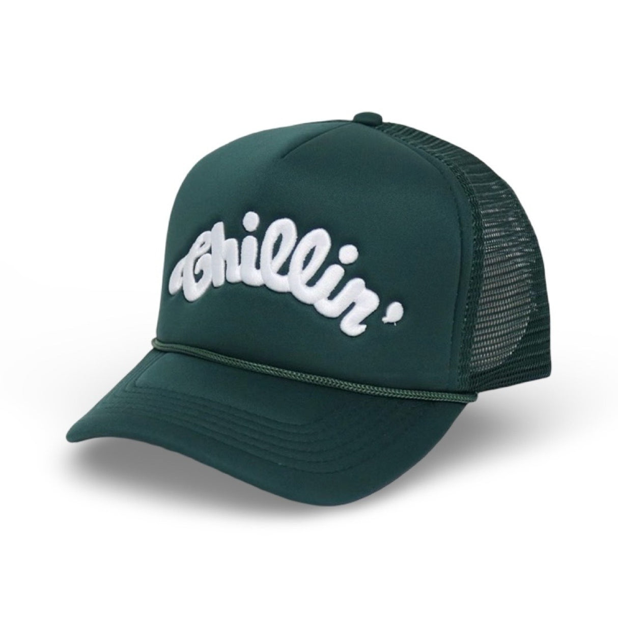 CHILLIN' -LOGO 5PANEL MESH CAP-