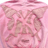 CHILLIN' -NY BUTTERFLY PIGMENT ZIP HOODIE-