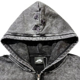 CHILLIN' -NY BUTTERFLY PIGMENT ZIP HOODIE-