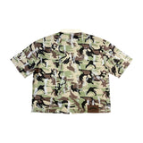 CHILLIN' -Camo Open Zip Shirts-　　　