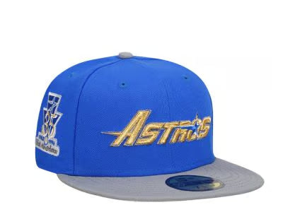 【海外買付品】NEW ERA 59FIFTY HOUSTON ASTROS 35TH ANNIVERSARY FRESH BLUE TWO TONE