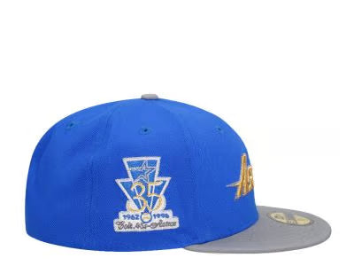 【海外買付品】NEW ERA 59FIFTY HOUSTON ASTROS 35TH ANNIVERSARY FRESH BLUE TWO TONE